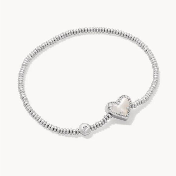 NWOT Kendra Scott Ari Heart Bracelet - Picture 1 of 7
